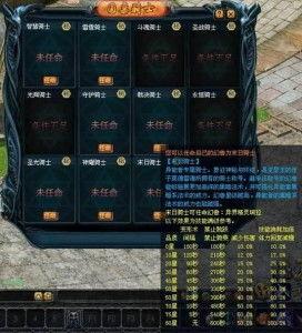 末日骑士,末世征途中的英雄传奇